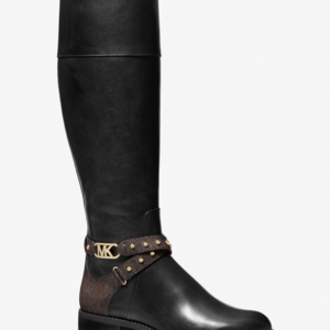 MICHAEL MICHAEL KORS Kincaid Leather Riding Boot  Style# 49F1KIFB7L